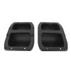 2PCS Speaker Cabinet Handles ABS Aluminum Rubber Speaker Carry Grasp Replacement Handle for PA DJ Speakers