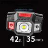 Wave Inductive Led Headlights Headworn Flashlight Outdoor Portable Household Night Running Fishing Headlights