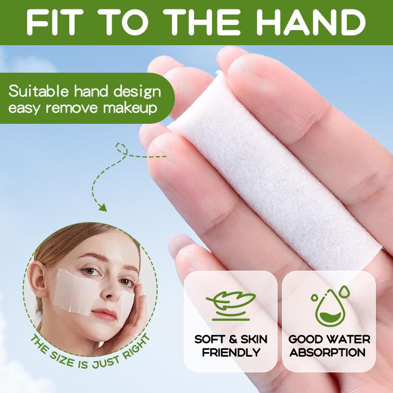Avocado Gentle Makeup Cotton Pearl Pattern Soft Makeup Removal Pad Facial Cleansing Makeup Cotton Pad for Easy Makeup Removal синий