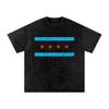 Chicago | Snow Washed Oversized Cotton T-Shirt and Kids Shirt