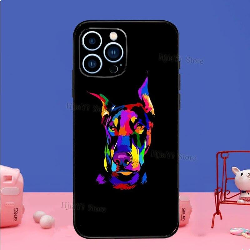 

Чехол для телефона с изображением собаки добермана для iPhone Samsung Galaxy Redmi Xiaomi Oppo OnePlus Note SA 7 8 9 10 11 12 13 14 20 21 22 23 53 54 Pro Max Plus Ultra Xiaomi Redmi Note 10 Pro