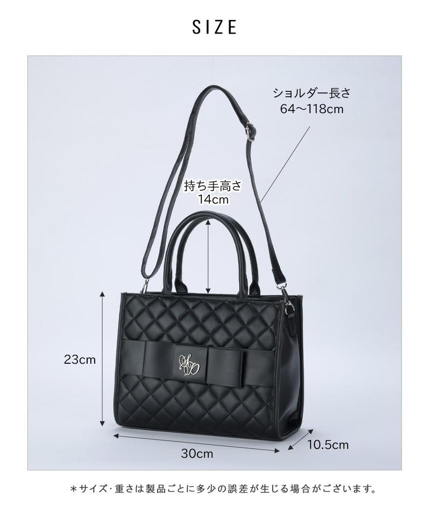 Black Tote Bag for Large Synthetic Tote Shoulder Large Shoulder Houndstooth [SecretDoor] Women, Capacity, A4, Leather, Gusseted, Handbag, Bag, Bag,