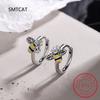 Baby Princess 925 Silver Insect Ear Buckles Cute Honey Bee Hoop Earring For Girl Woman Beautiful Aros Huggies Earring Jewelry
