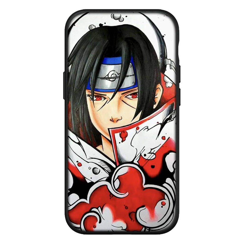 Husă pentru iPhone 16 15 Xiaomi Redmi Note 14 13 12 11 Pro Max X 16e Samsung Galaxy S25 S24 S23 Moto OPPO Huawei Desene Animate Naruto Uchiha Itachi Husă Telefon
