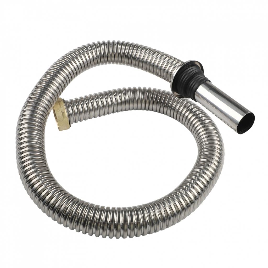 Bathroom Flexible Sink Drain Hose Stainless Steel 120 150 cm Design