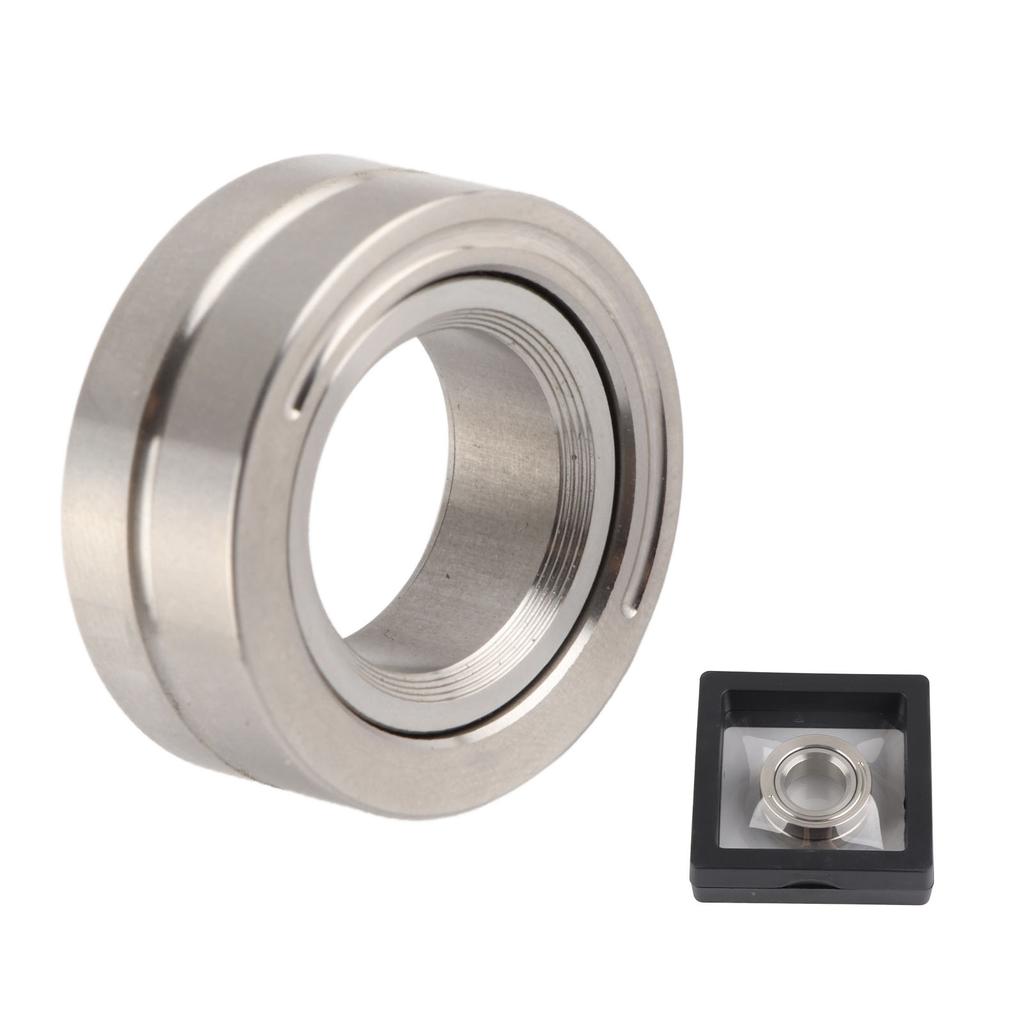 Metal Fingertip Ring Toy Rotating Reduce Anxiety Decompression Magnetism Finger Ring Toy