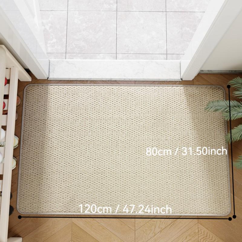 Outdoor Rugs Faux Jute Doormat Effortless Style Durability Every Entrance Floor Carpet Multi-Size 40x60cm/50x80cm/80x120cm
