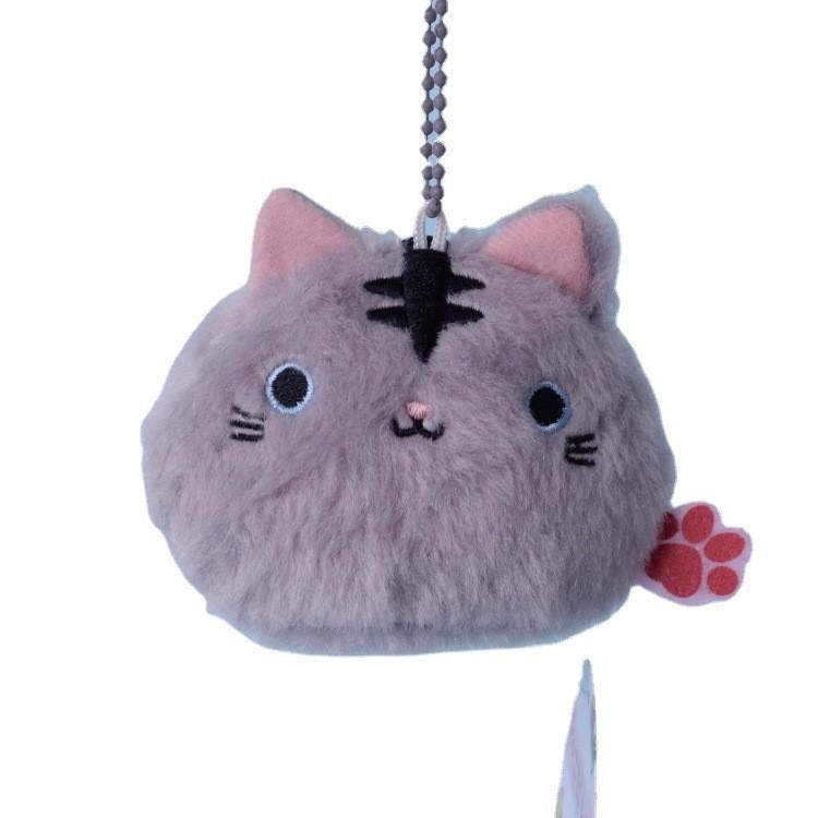 Cat Plush Toy With Short Pile Fabric For Kids And Collectors