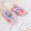 Breathable Cartoon Open-Toe Baby Walking Sandals with Velcro and Soft Sole