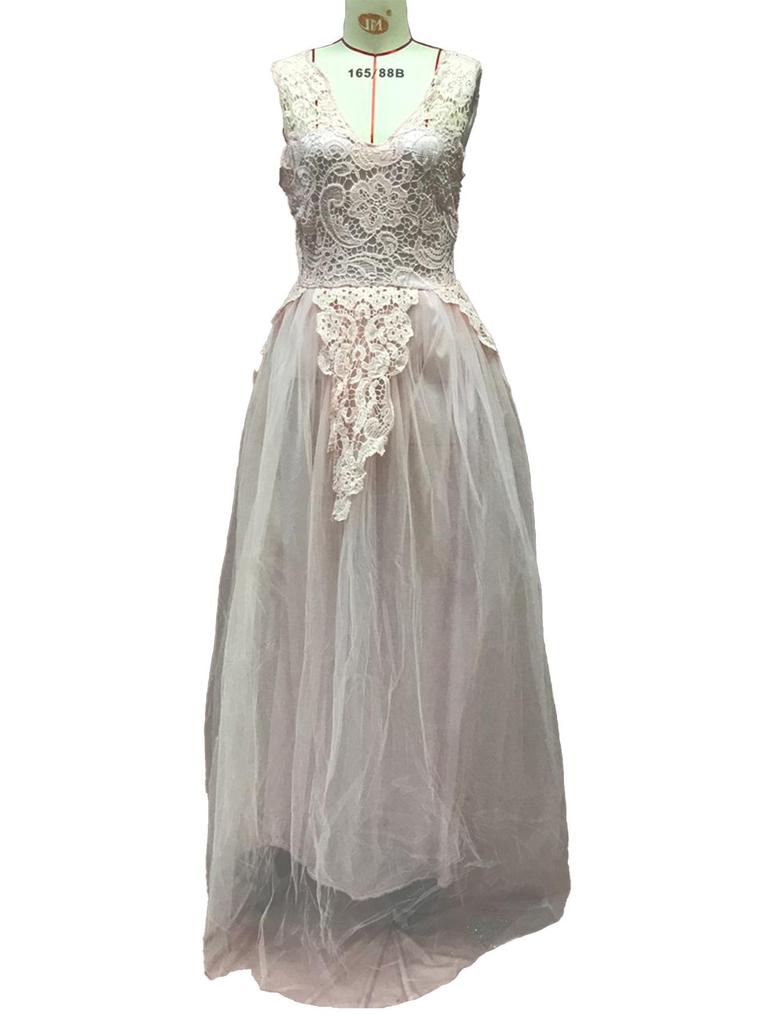 2025 Stylish Lace Wedding and Evening Gowns: New European & American Trends in Three Colors
