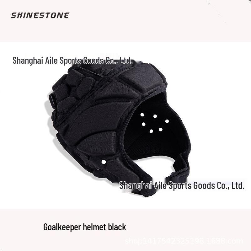 Thick Long Sleeve Goalkeeper Jersey Set with Knee Pads, Elbow Pads, and Helmet Armor