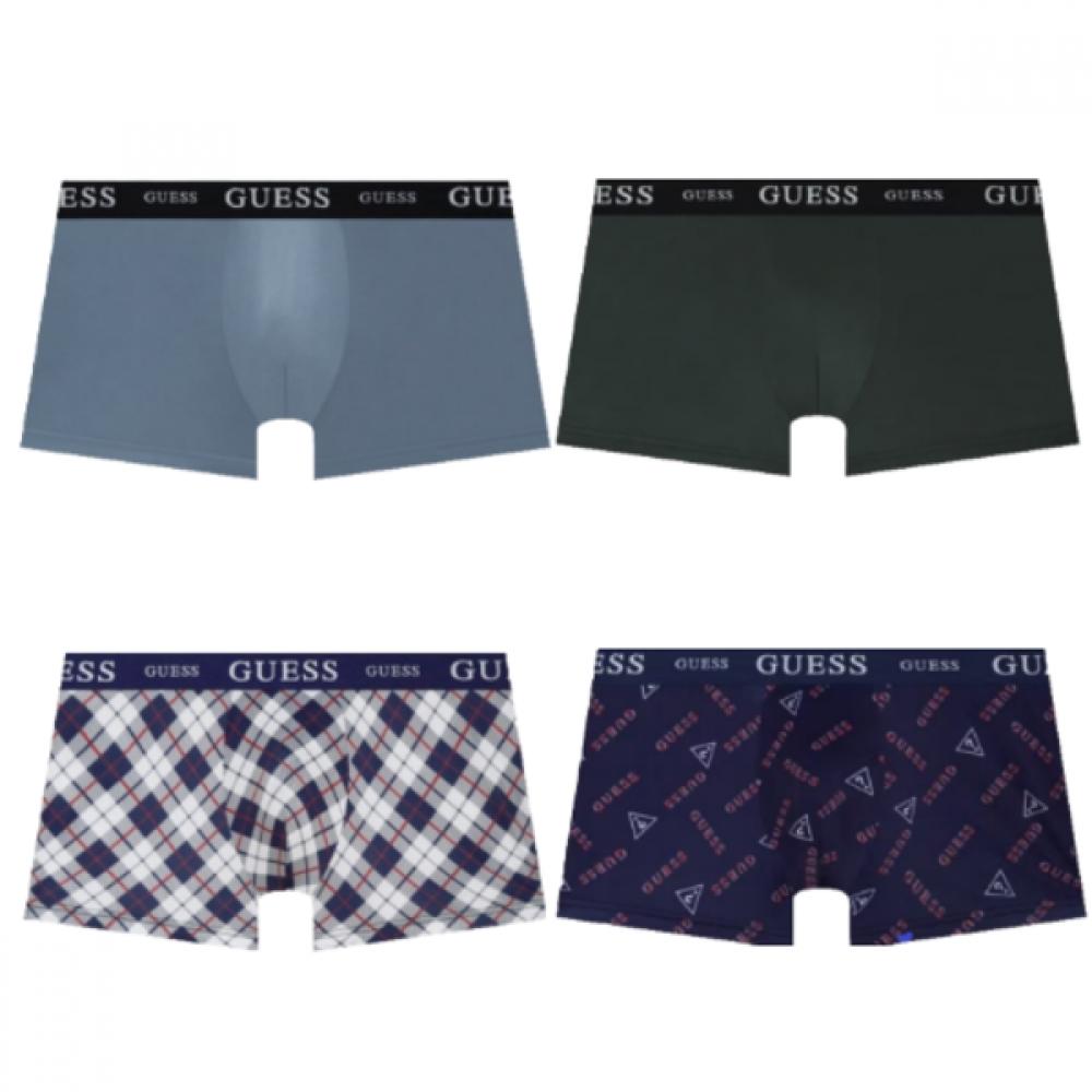 GueSS Underwear Men S drawerS baSic Logo 4 Piece Set Gdmdr862863869870 ONE/105