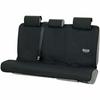BONFORM Seat Cover Finetex Light/Regular Car Rear Seat Single Item Waterproof Easy Installation Fully Washable Rear (Seat Belt Compatible) Black 4361-