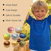 Simulation Flash Dumpling Pressure Ball Slow Rebound Soft Pinch Decompression Office Home Decorat Children Adults Birthday Gifts