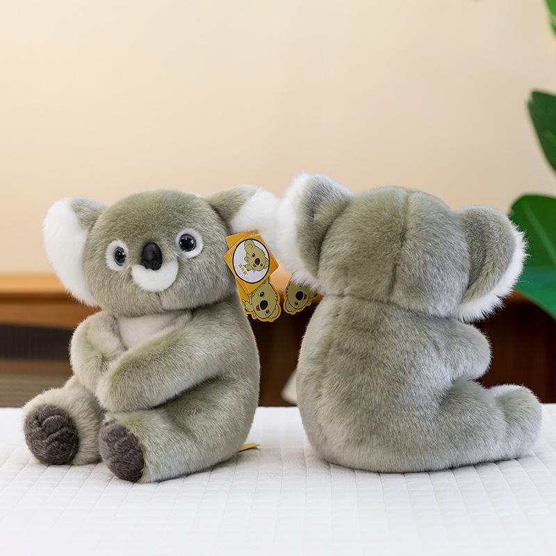 Super Cute Koala Plush Toys Fashionable Home Decoration Office Healing Doll Ornaments Zoo Souvenirs