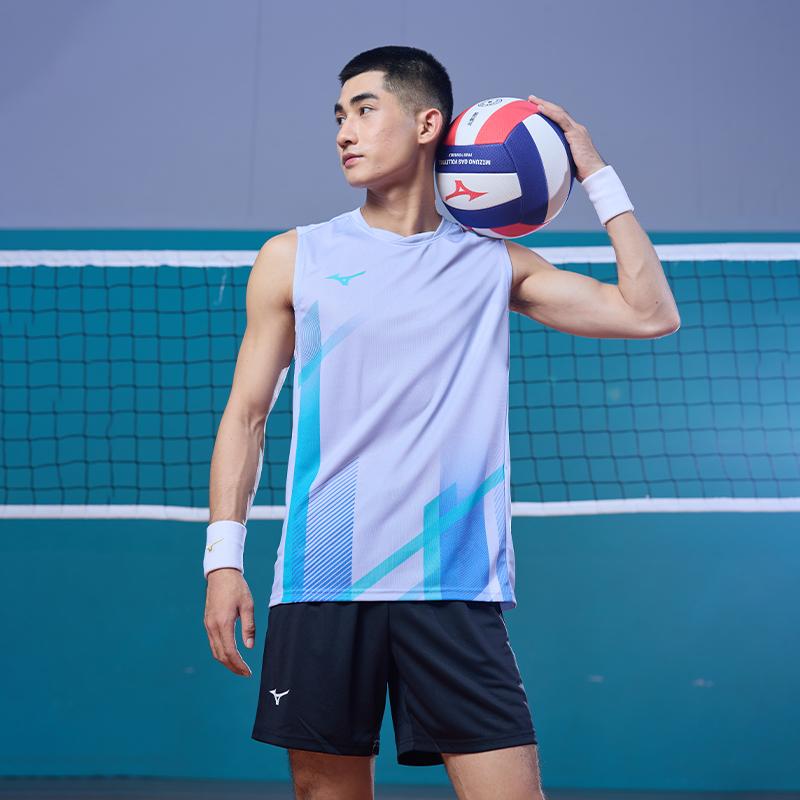 Mizuno Quick-Drying Breathable Sweat-Wicking Running Fitness Outdoor Training Badminton Volleyball Sports Suit Unisex Sportswear C2CG53Z272