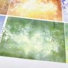 Washi Pet Tape Journal P48 Flower Note Color 9999 Water Ripple Big Back Landscape Ancient Chinese Scrapbooking Sticker Loop Samp