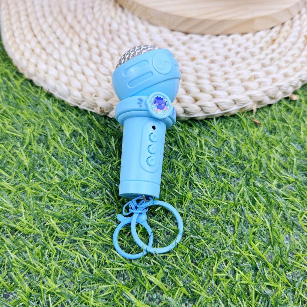 Children'S Microphone Keychain, Multifunctional Recording Microphone, Bag Pendant, Funny Stress-Relief Children'S Day Gift, Special Small Gift