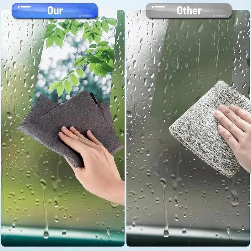 1/10 ΤΕΜ Παχιά Μαγικά Πανιά Καθαρισμού Επαναχρησιμοποιήσιμη Μικροϊνών Πανάκι Πλυσίματος Πετσέτα Σκουπίσματος Γυαλιού Παραθύρου Αυτοκινήτου Εργαλείο Καθαρισμού Κουζίνας Χονδρική