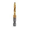 Compound Tap HSS Tap Drill Bits Screw Machine Tap Drill Bit Titanium Plated Hex Shank Shank Tap Drill Bits