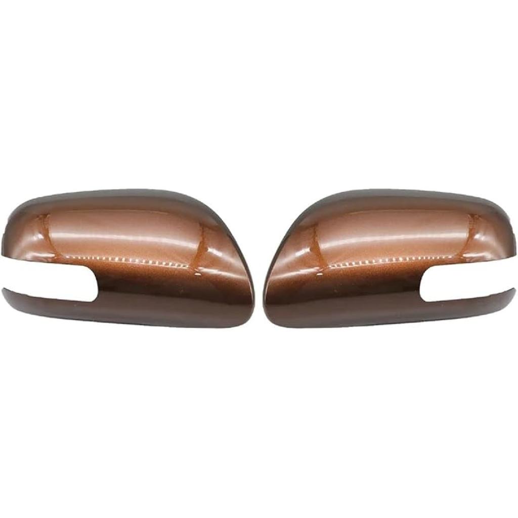 Wing Mirror Cover 2Pcs for Toyota for Corolla Altis E150 2007 2008 2009 2010 2011 2012 2013 Rearview Mirror Cap Shell Cover Housing Wing Side Mirror
