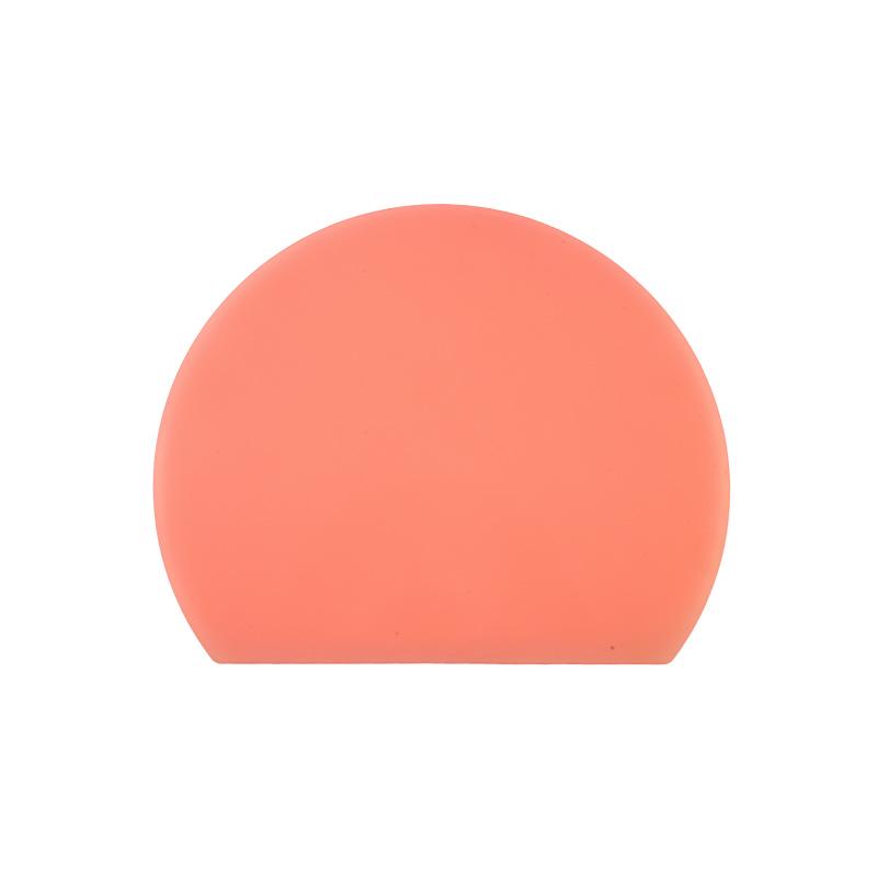 

Kitchen Semi-Circular Silicone Cutting Board for Fruits and Baby Food Round