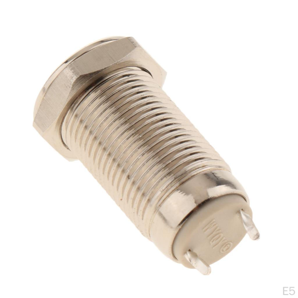 10mm Metal Waterproof Push Button Switch for Household Appliances