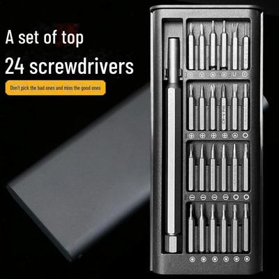25-Piece Precision Screwdriver Set for Electronics Repair and Disassembly