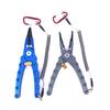 Aluminum Alloy Lure Pliers Controller Upper Ring Open Loop Cut Wire Clamp with Lock Fishing Clamp Fishing Tool