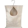 Handy Laundry Clothespin Bag - 11" X 15" - Holds 100 Medium-Sized Clothes P, Durable Canvas Material, Hook for Hanging and Effortlessly Sliding On