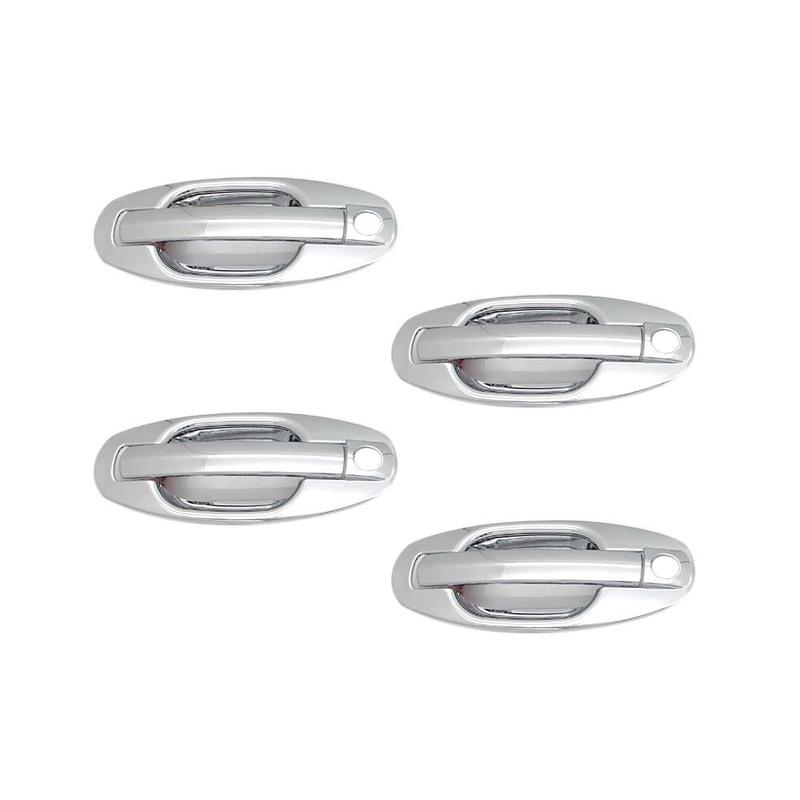 Car Decoration Door Handle Cover For Hyundai Santa Fe 2001-2006 Cars Accessories Styling Upgrade Modify A Car