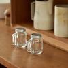 35/120ML Mini Honey Mason Jar Portable Smoothie Juice Cold Brew Coffee Cup Leakproof Party Bar Cocktail Wine Glasses Drinkware