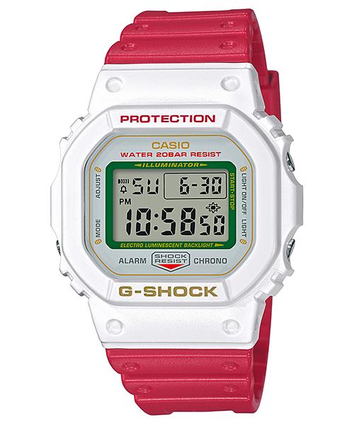 

Casio G-SHOCK Men s Resin 200M Water Resistant Shock Resistant Alarm Quartz Watch DW-5600TMN-7 белый