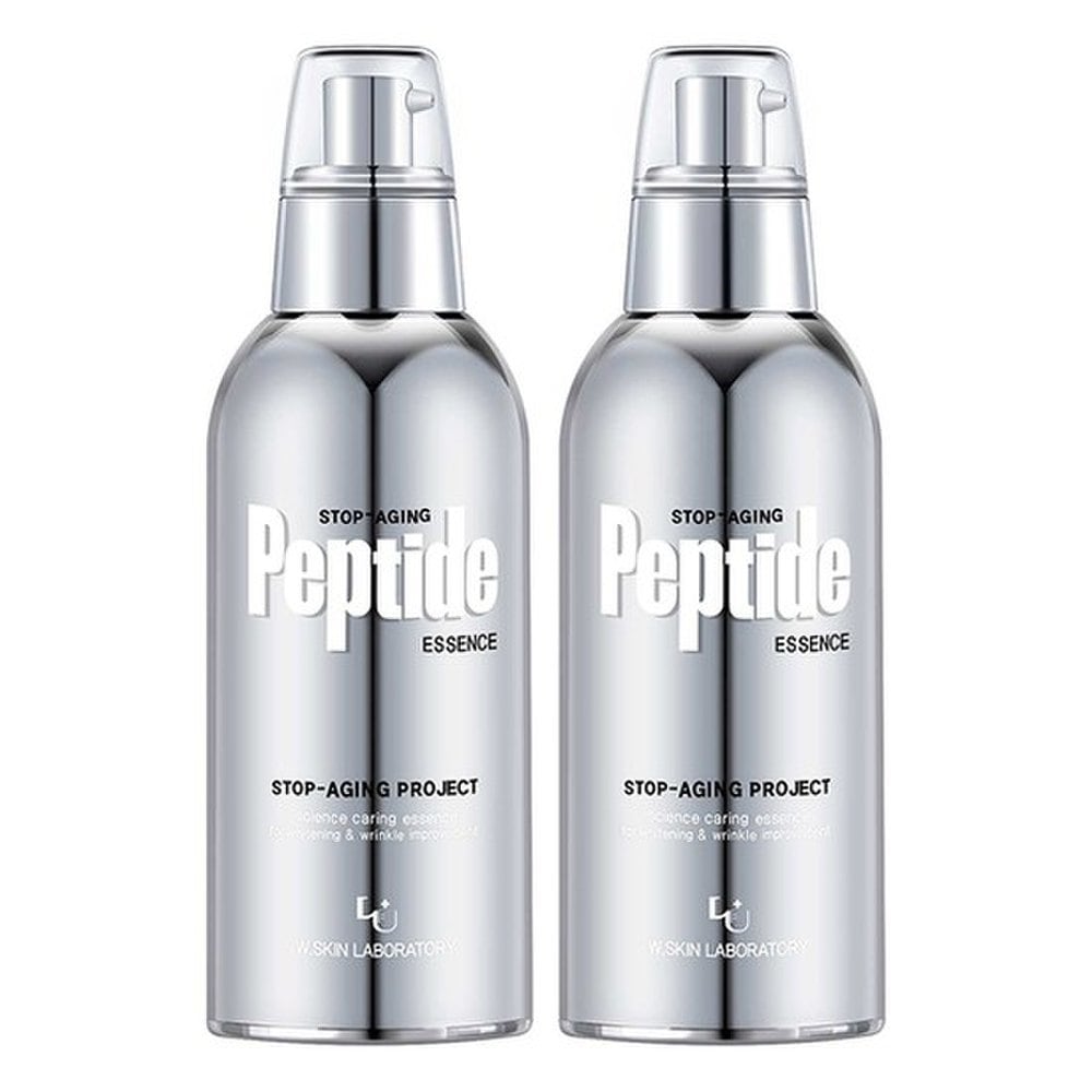 

[W.Skin Research Institute] Stop Aging Peptide Essence 100ml x2