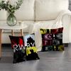 Logo R-R-Rwby-Y Anime Personalized Pillow Cover Kids Bedroom Wild Party Decor Pillowcase Kid Birthday Shower Gift