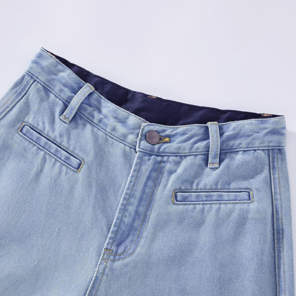 2024 Summer Women's High-Waisted Wide-Leg Jeans – Lightweight, Loose, Slimming, Floor-Length Pants