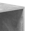 Shoe Bench Concrete Grey 105x35x35 cm Engineered Wood