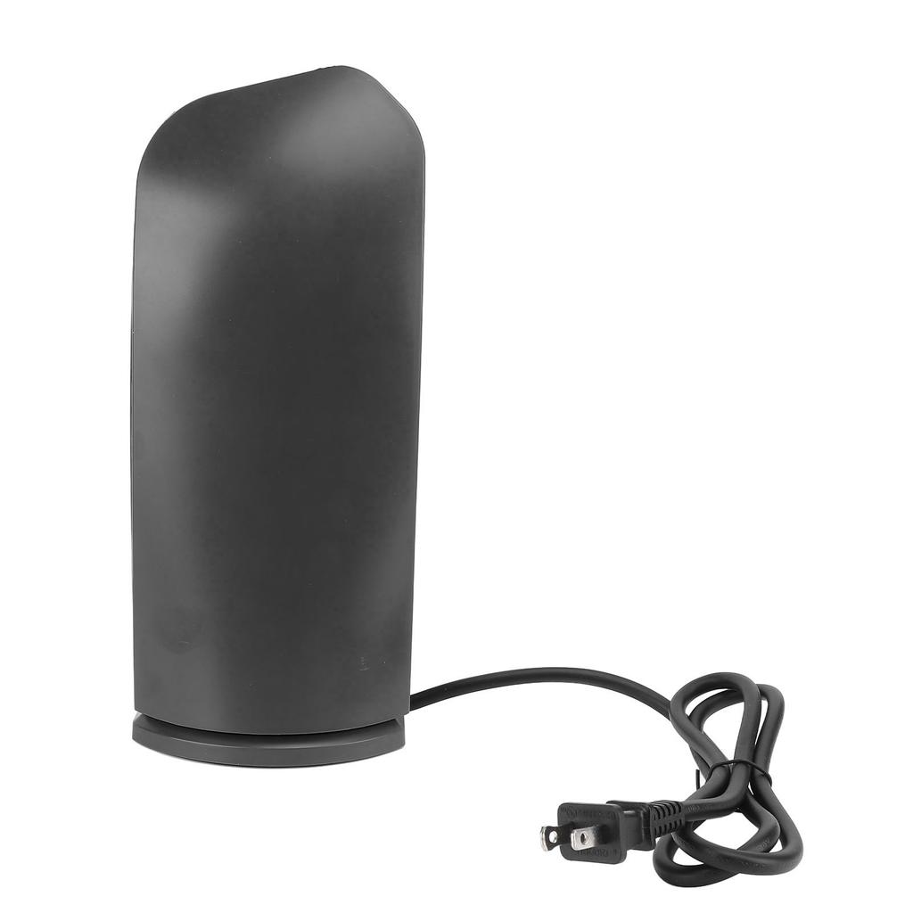 Desktop Air Heater Electric Powerful Mini Fast Radiator Fan Energy Saving Room Warmer Black
