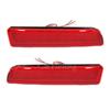 2Pcs For Mitsubishi Lancer EVO 2008-2017 Evolution X CZ4A Outlander Sport RVR ASX LED Rear Bumper Reflector Tail Brake Light