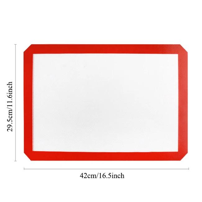 Silicone Macaron Baking Mat, Non-Stick Silicon Liner for Bake Pans & Rolling - Macaroon/Pastry/Cookie Making