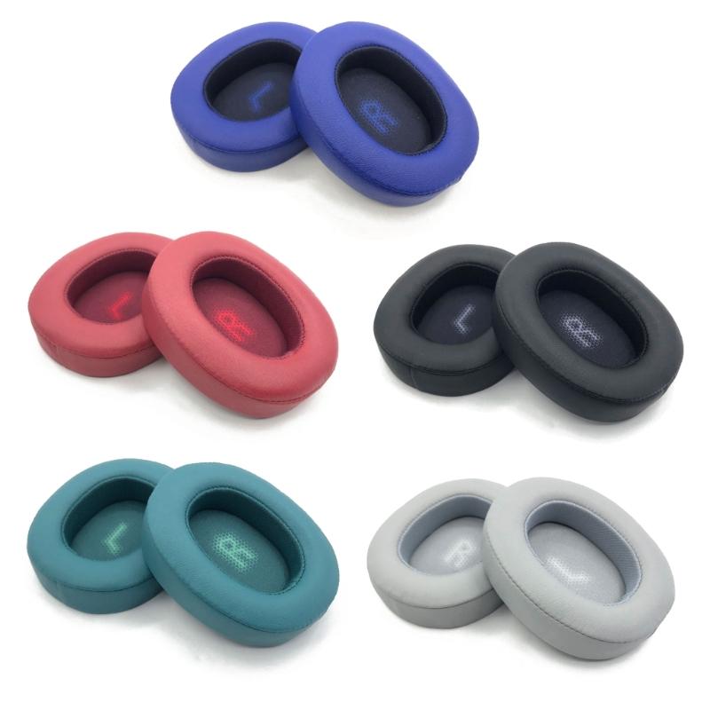 Replacement Earpad Ear Pad Cushions for JBL E55BT Quincy E55BT Headphones PU Leather Replacement Repair Parts Cover