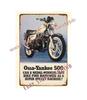 Ossa Yankee  Motorcycle Motorbike Biker Man Cave Metal Tin signAluminum