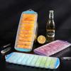 10 Holes Long Strip Ice Cube Mold with Lid Ice Cube Tray Ice Stick Tray Ice Block Mold  Cold Drink