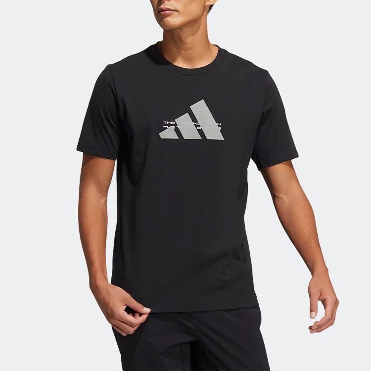 Adidas Set-in Sleeve T-Shirt Men's Black HE9937