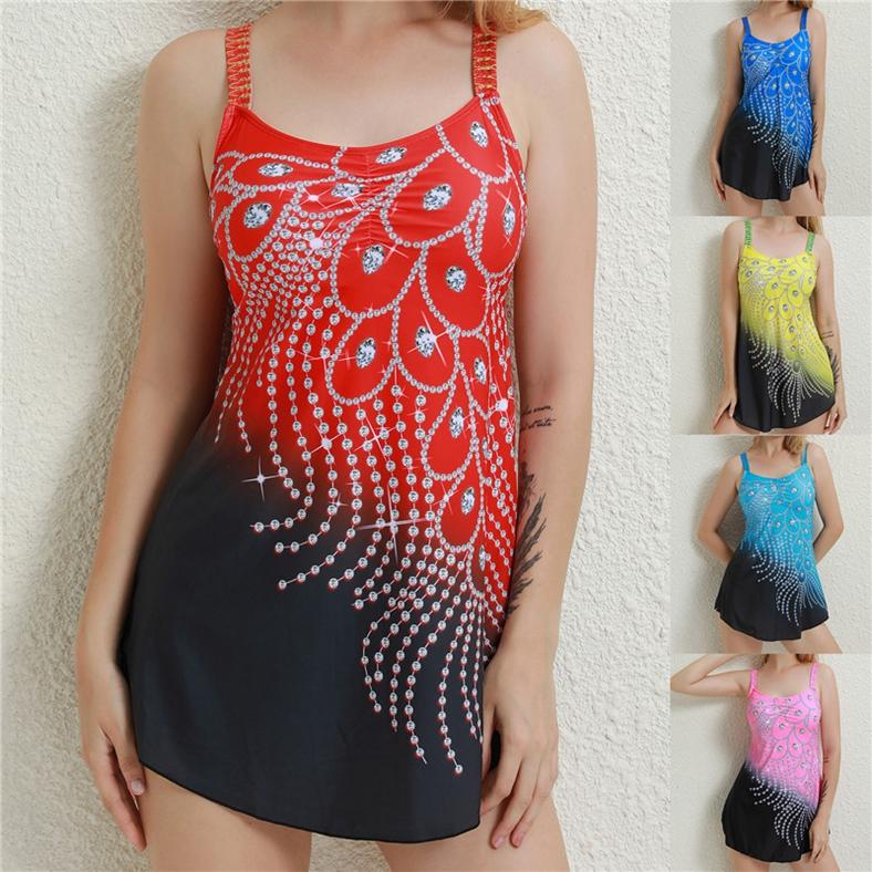 

Летние женщины Сексуальная Сплит Tankini Набор Купальники Костюмы Случайные Beachwear Дамы Бикини Купальник