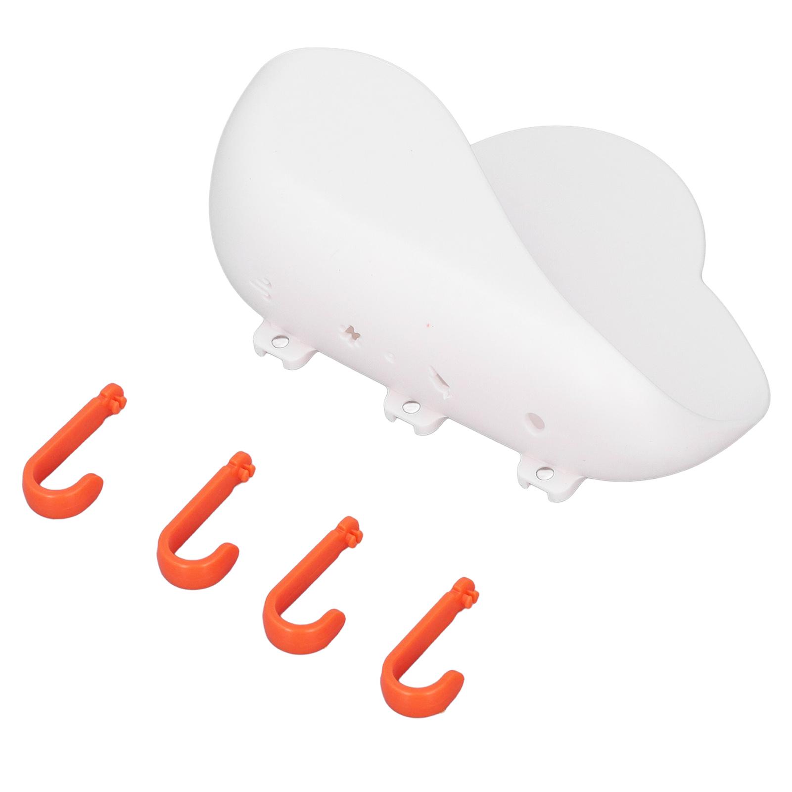 

Настенный крючок многоцелевой прочный клейкий настенный крючок без гвоздей для ванной комнаты и кухни белый