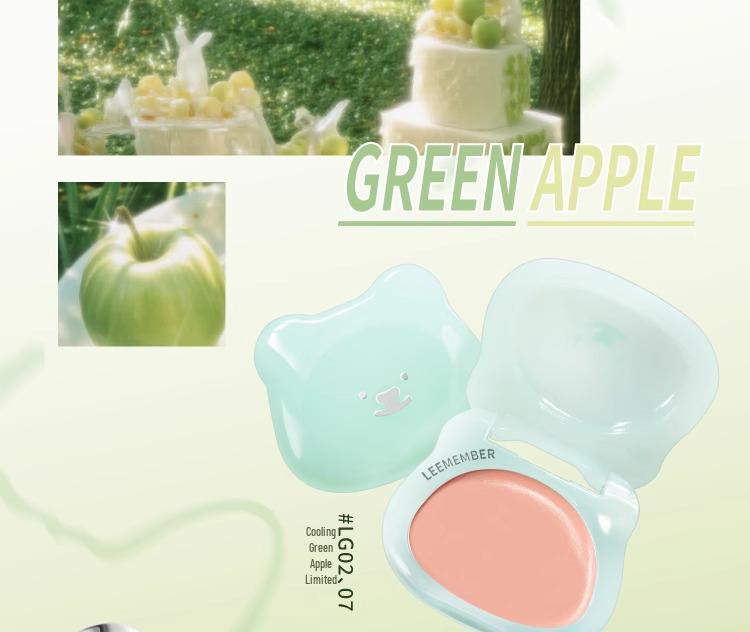 Lychee Meng Bear Dreamcore Lemon Hard Candy Shimmer Eyeshadow and Multi-Use Highlighter.