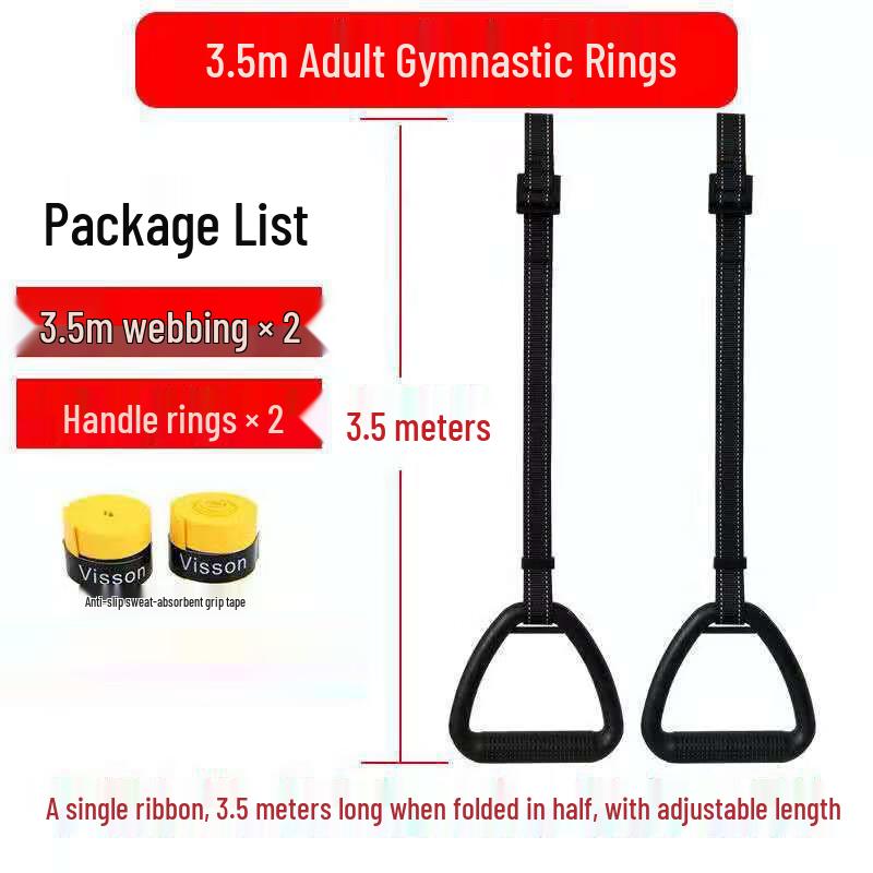 WEZHO Pull-up Gymnastic Rings
