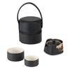 Edenus Ceramic Portable Travel Tea Set