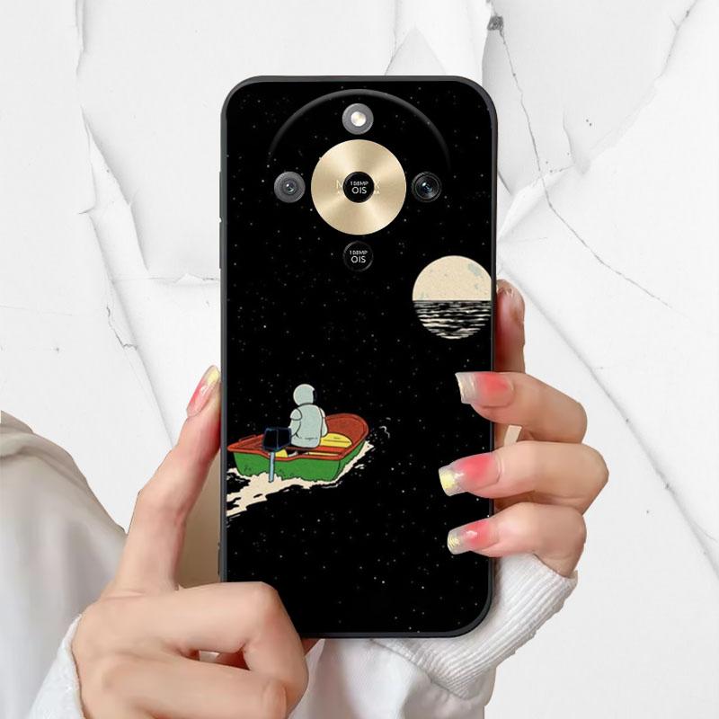 For Honor X9d Case Soft TPU Phone Case For Honor Magic8 Lite Matte Back Cover For Honor X70 Shockproof Silicone Bumper Funda